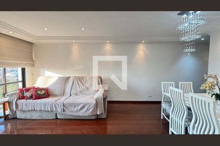 Sala  de apartamento à venda com 3 quartos, 100m² em Vila Valparaíso, Santo André