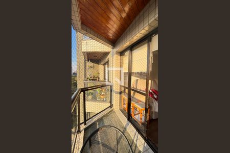 Varanda da Sala de apartamento à venda com 3 quartos, 100m² em Vila Valparaíso, Santo André
