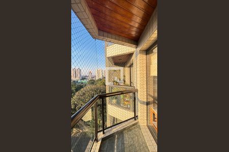 Varanda da Sala de apartamento à venda com 3 quartos, 100m² em Vila Valparaíso, Santo André