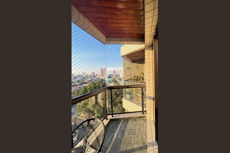 Varanda da Sala de apartamento à venda com 3 quartos, 100m² em Vila Valparaíso, Santo André