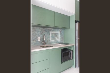Cozinha de apartamento para alugar com 1 quarto, 33m² em Planalto Paulista, São Paulo