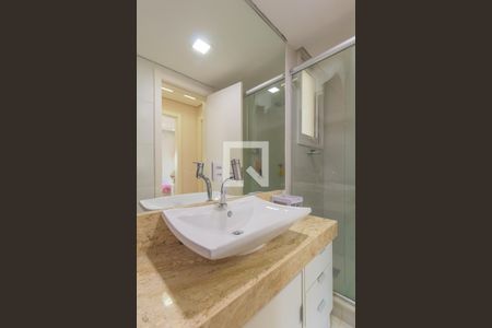 Banheiro Social de apartamento à venda com 2 quartos, 78m² em Marechal Rondon, Canoas