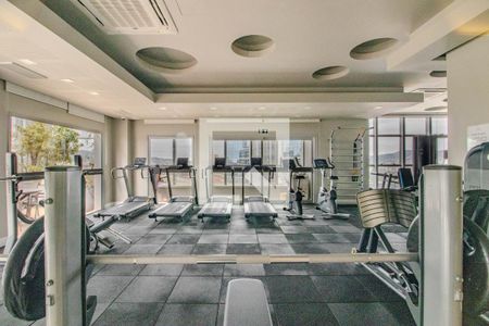 Área comum - Academia de kitnet/studio à venda com 1 quarto, 48m² em Petrópolis, Porto Alegre