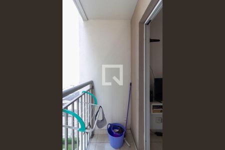 Varanda de apartamento à venda com 1 quarto, 28m² em Jardim Caravelas, São Paulo