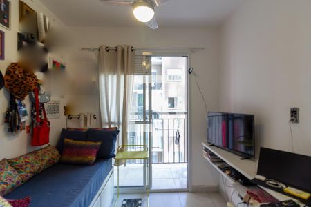 Sala de apartamento à venda com 1 quarto, 28m² em Jardim Caravelas, São Paulo