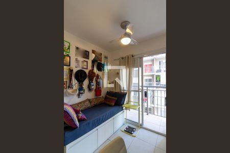 Sala de apartamento à venda com 1 quarto, 28m² em Jardim Caravelas, São Paulo