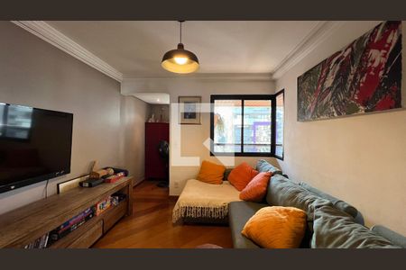 Sala de TV de apartamento à venda com 3 quartos, 195m² em Consolação, São Paulo