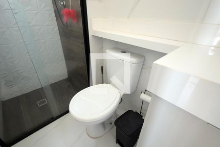 Banheiro de apartamento à venda com 2 quartos, 47m² em Parque Oratório, Santo André