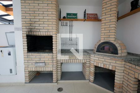 Área comum - Churrasqueira de apartamento à venda com 2 quartos, 47m² em Parque Oratório, Santo André