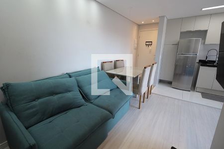 Sala  de apartamento à venda com 2 quartos, 47m² em Parque Oratório, Santo André