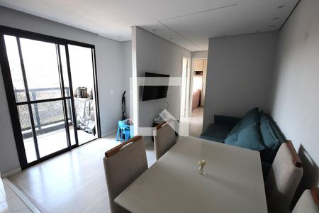 Sala  de apartamento à venda com 2 quartos, 47m² em Parque Oratório, Santo André