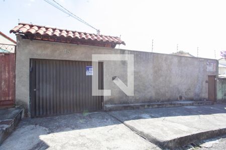 Fachada de casa à venda com 3 quartos, 140m² em Santa Branca, Belo Horizonte