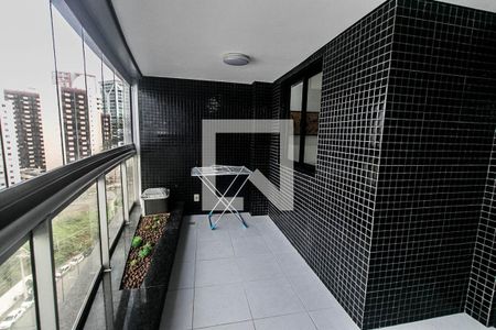 Varanda da Sala de apartamento para alugar com 3 quartos, 51m² em Caminho das Árvores, Salvador
