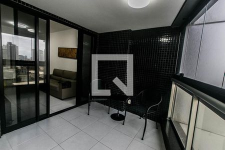 Varanda da Sala de apartamento para alugar com 3 quartos, 51m² em Caminho das Árvores, Salvador