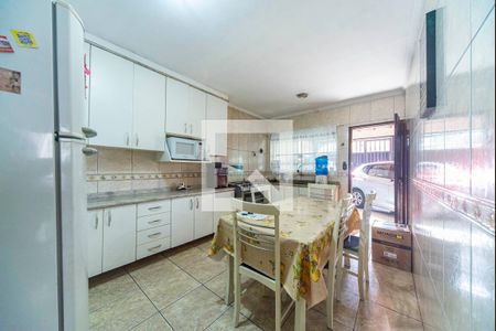 Cozinha de casa à venda com 3 quartos, 260m² em Vila Tibiriçá, Santo André