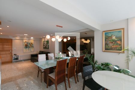 Sala de apartamento à venda com 4 quartos, 190m² em Castelo, Belo Horizonte