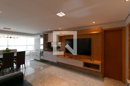 Sala de apartamento à venda com 4 quartos, 190m² em Castelo, Belo Horizonte