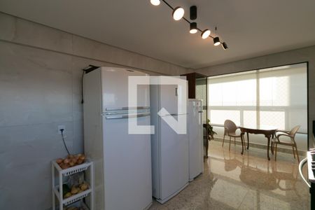 Cozinha de apartamento à venda com 4 quartos, 210m² em Castelo, Belo Horizonte
