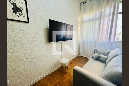 Sala de apartamento à venda com 1 quarto, 32m² em Centro, Belo Horizonte