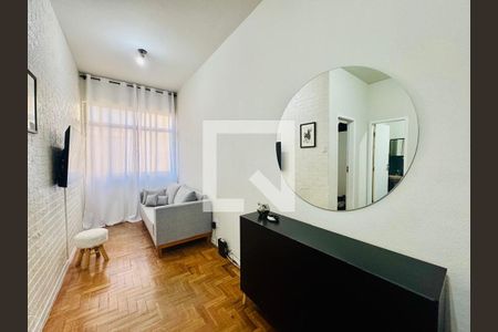 Sala de apartamento à venda com 1 quarto, 32m² em Centro, Belo Horizonte