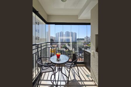 Sacada de apartamento à venda com 2 quartos, 58m² em Vila Goncalves, São Bernardo do Campo