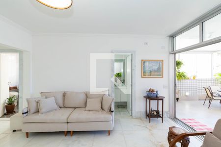 Sala de apartamento à venda com 4 quartos, 200m² em Gutierrez, Belo Horizonte