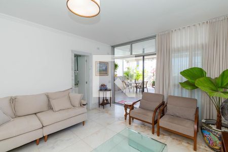 Sala de apartamento à venda com 4 quartos, 200m² em Gutierrez, Belo Horizonte