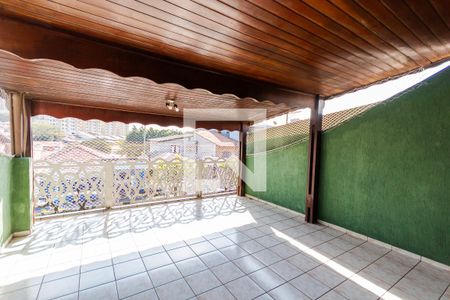 Varanda da Sala de casa à venda com 3 quartos, 273m² em Parque Erasmo Assunção, Santo André