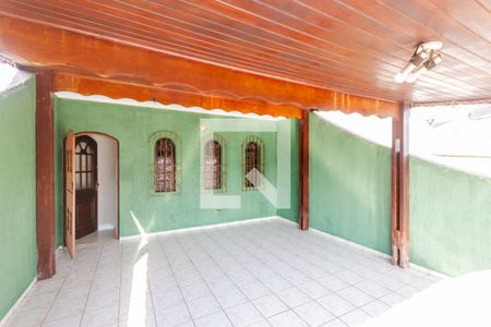 Varanda da Sala de casa à venda com 3 quartos, 273m² em Parque Erasmo Assunção, Santo André