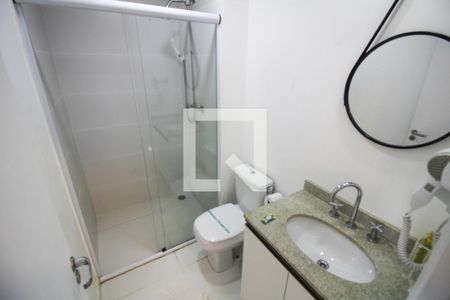 Banheiro de kitnet/studio à venda com 1 quarto, 29m² em Belenzinho, São Paulo