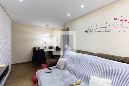 Sala de apartamento à venda com 2 quartos, 50m² em Vila Caraguata, São Paulo