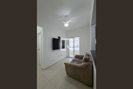 Sala de apartamento para alugar com 2 quartos, 68m² em Canto do Forte, Praia Grande