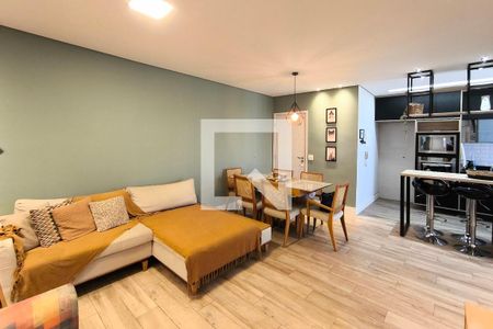 Sala de apartamento para alugar com 3 quartos, 85m² em Jardim Ana Maria, Jundiaí