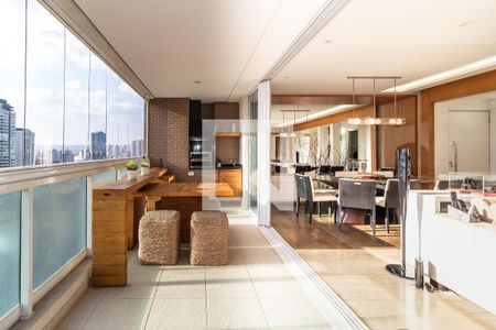Varanda de apartamento à venda com 3 quartos, 140m² em Perdizes, São Paulo