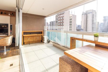 Varanda de apartamento à venda com 3 quartos, 140m² em Perdizes, São Paulo