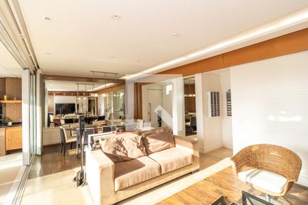 Sala de apartamento à venda com 3 quartos, 140m² em Perdizes, São Paulo