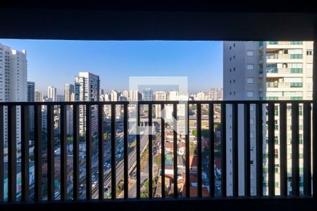 Vista da Varanda de kitnet/studio para alugar com 1 quarto, 24m² em Brooklin, São Paulo