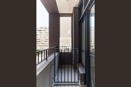 Varanda do Studio de kitnet/studio à venda com 1 quarto, 24m² em Consolação, São Paulo