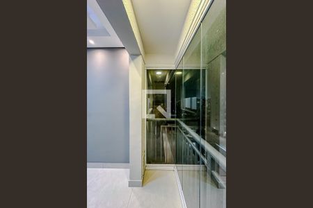 Varanda da Sala de apartamento para alugar com 2 quartos, 46m² em Vila Invernada, São Paulo