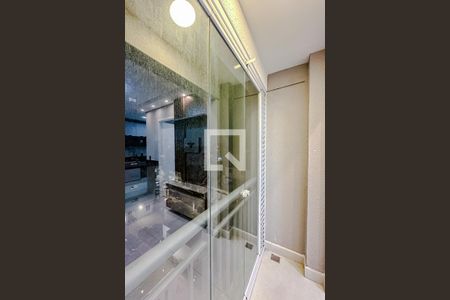 Varanda da Sala de apartamento para alugar com 2 quartos, 46m² em Vila Invernada, São Paulo