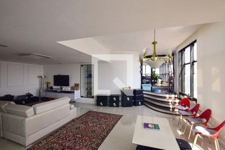 Sala/Cozinha de apartamento à venda com 1 quarto, 140m² em Barra da Tijuca, Rio de Janeiro