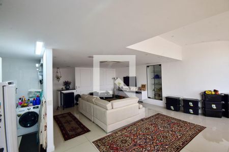 Sala/Cozinha de apartamento à venda com 1 quarto, 140m² em Barra da Tijuca, Rio de Janeiro