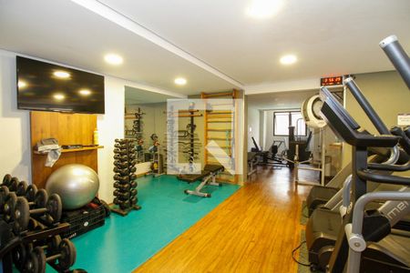 Área Comum - Academia de apartamento para alugar com 1 quarto, 50m² em Pinheiros, São Paulo
