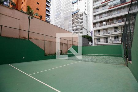 Área Comum - Quadra de Tênis de apartamento para alugar com 1 quarto, 50m² em Pinheiros, São Paulo