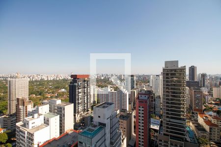 Vista da Suíte de apartamento para alugar com 1 quarto, 50m² em Pinheiros, São Paulo