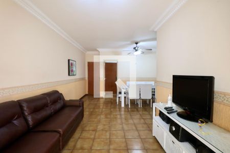 Sala de apartamento para alugar com 3 quartos, 158m² em Balneario Cidade Atlantica, Guarujá