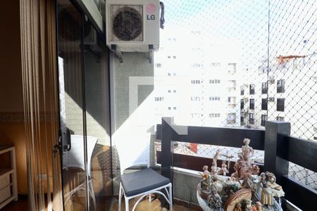 Varanda de apartamento para alugar com 3 quartos, 158m² em Balneario Cidade Atlantica, Guarujá