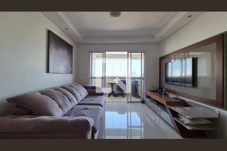 Sala de apartamento à venda com 2 quartos, 75m² em Vila Camilópolis, Santo André
