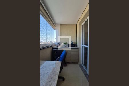 Varanda da Sala de apartamento à venda com 2 quartos, 75m² em Vila Camilópolis, Santo André