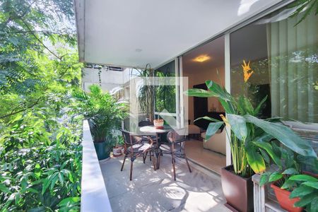 Varanda da Sala de apartamento à venda com 3 quartos, 133m² em Botafogo, Rio de Janeiro